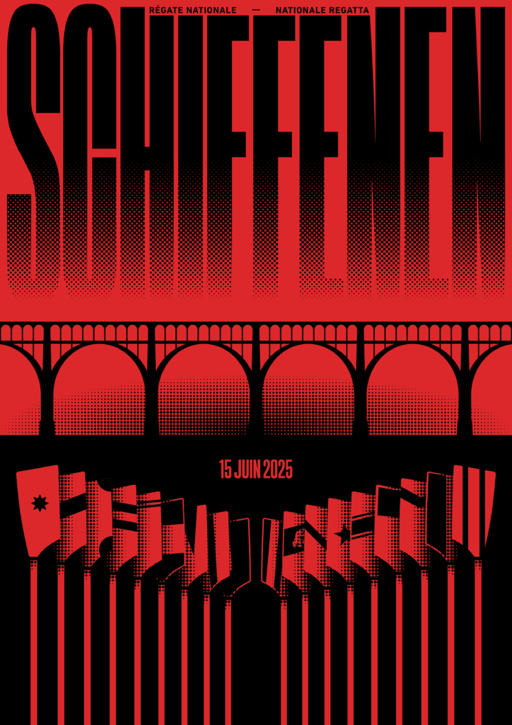 Affiche de la régate de Schiffenen 2025