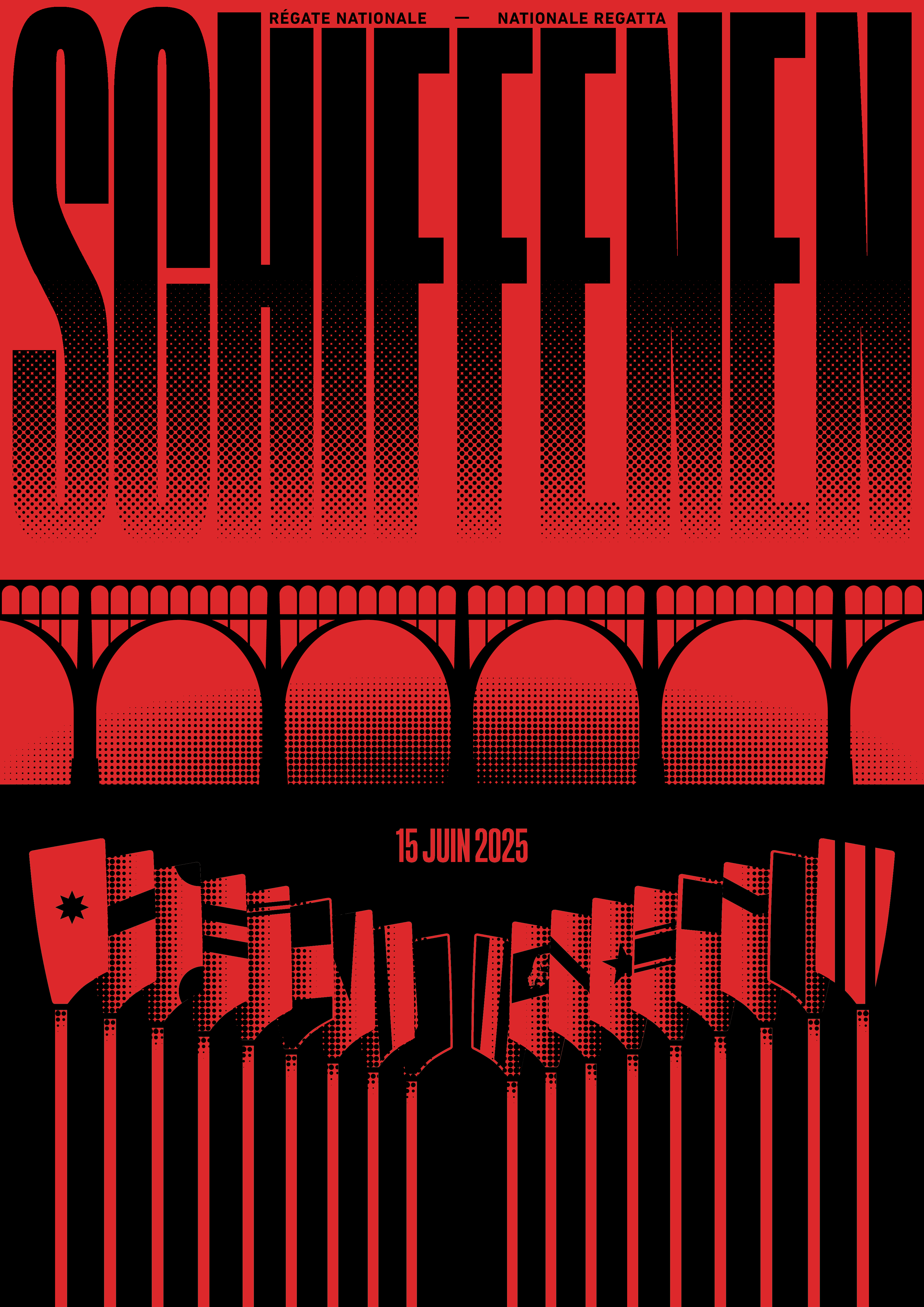 Affiche de la régate de Schiffenen 2025